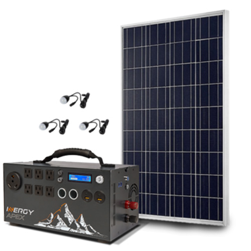 1500 Watt Solar Generator w Rigid Panels
